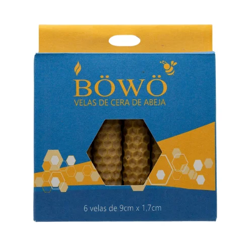 Velas de Cera de Abeja Natural