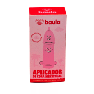 Aplicador de copa menstrual - Baula - ecomuna market