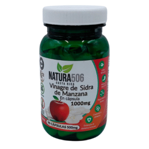 Cápsulas de Vinagre de Sidra de Manzana - natura506 - ecomuna market