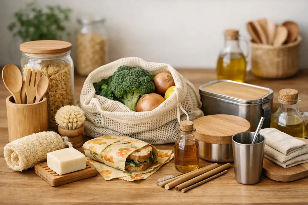 12 alternativas sin plástico para cocina