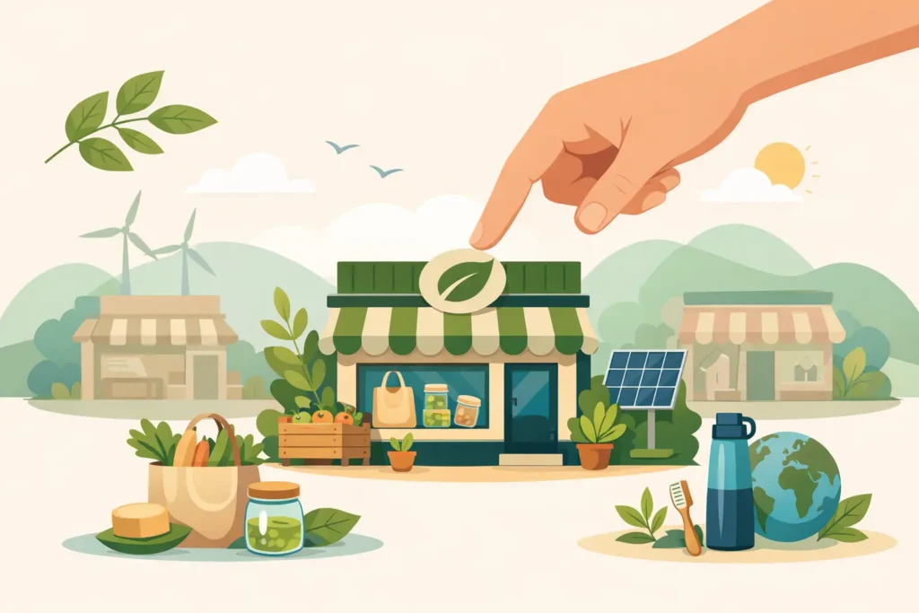 Cómo elegir una tienda de productos sostenibles