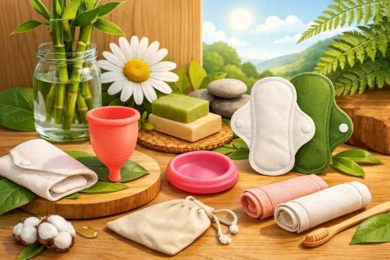 Cómo cambiar a higiene menstrual sostenible