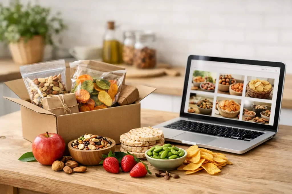 Comprar snacks orgánicos online sin complicarte