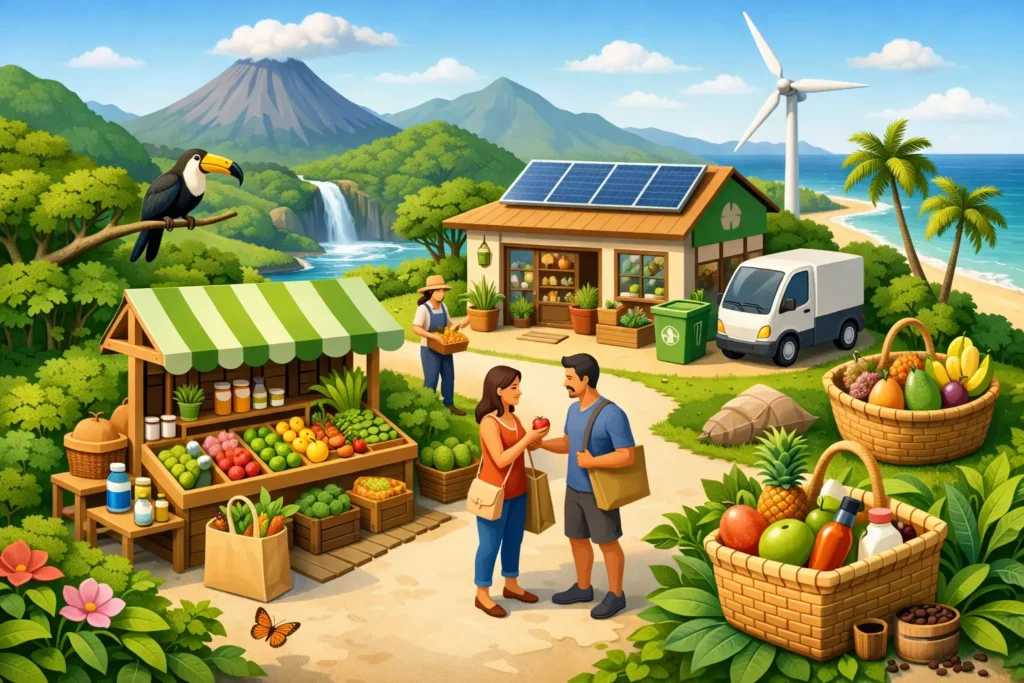 Guía de compra local sostenible en Costa Rica