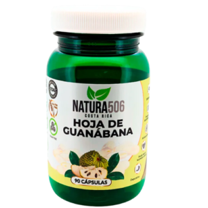 cápsulas de hoja de guanábana - natura506 - ecomuna market
