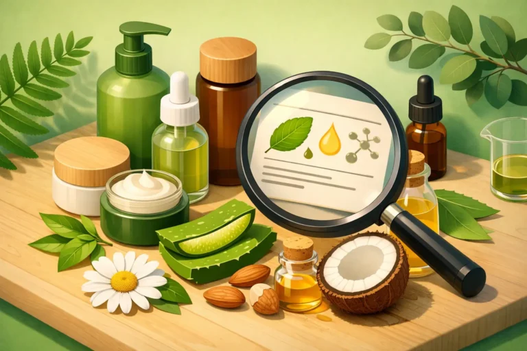 Cómo leer etiquetas de cosmética natural