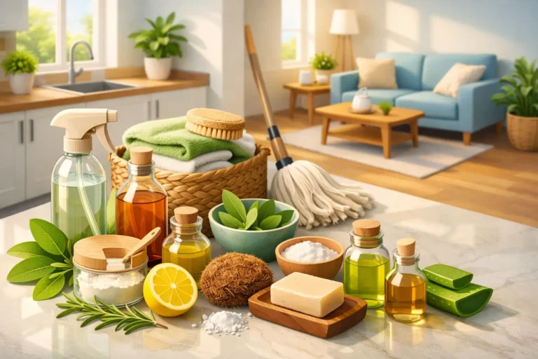 Guía de limpieza natural del hogar fácil