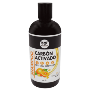shampoo de carbón activado natural - natura506 - ecomuna market