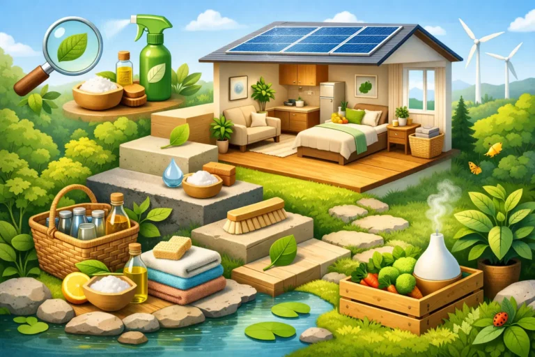 Guía para un hogar bajo en tóxicos paso a paso