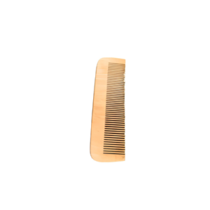 peine de madera para cabello rectangular - algodon consciente - ecomuna market