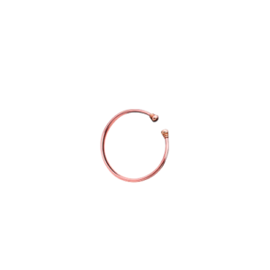 pulsera de cobre minimalista ajustable - algodón consciente - ecomuna market