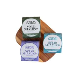 shampoo solido natural - saruru - ecomuna market