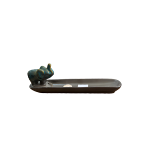 base ceramica incienso elefante - algodon consciente - ecomuna market