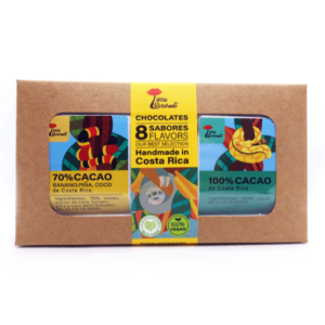 caja surtida chocolate vegano - tierra gourmet - ecomuna market