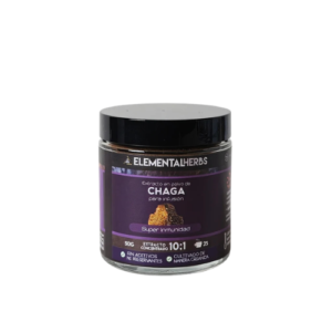 chaga extracto hongo medicinal - elemental herbs - ecomuna market