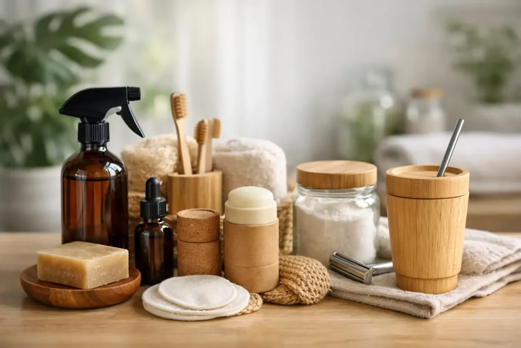 Productos sostenibles que mejoran tu rutina