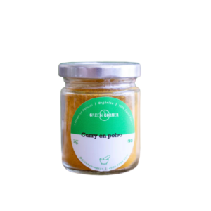 sazonador curry polvo artesanal - green corner - ecomuna market