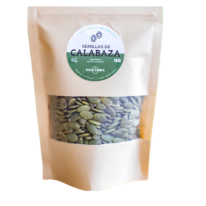 semillas de calabaza tostadas snack - green corner - ecomuna market