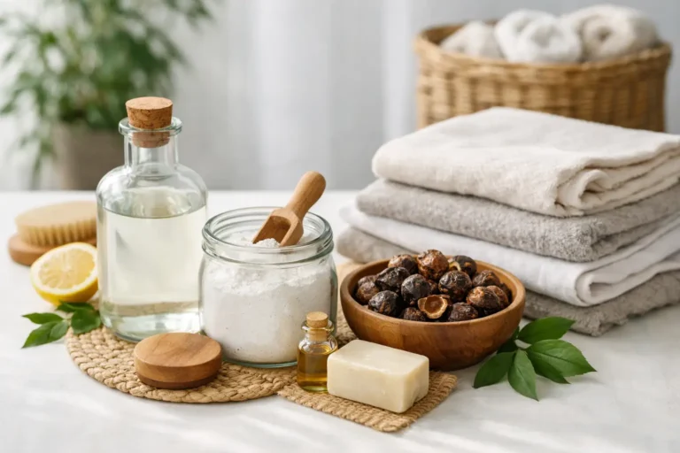 ¿El detergente natural funciona para lavar bien?