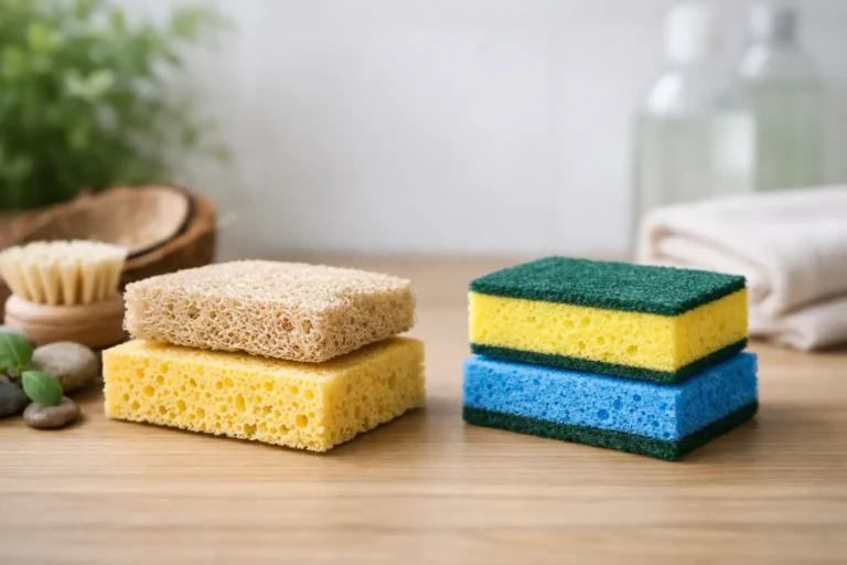 Esponjas compostables vs sintéticas: ¿cuál elegir?