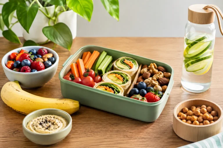 12 snacks veganos para loncheras sin complicarte