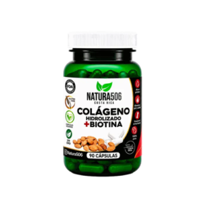 colageno con biotina hidrolizado capsulas - natura506 - ecomuna market