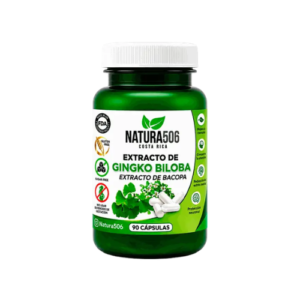 ginkgo biloba y bacopa concentracion mental - natura506 - ecomuna market