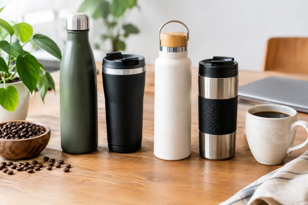 Mejores termos reutilizables para café según tu rutina